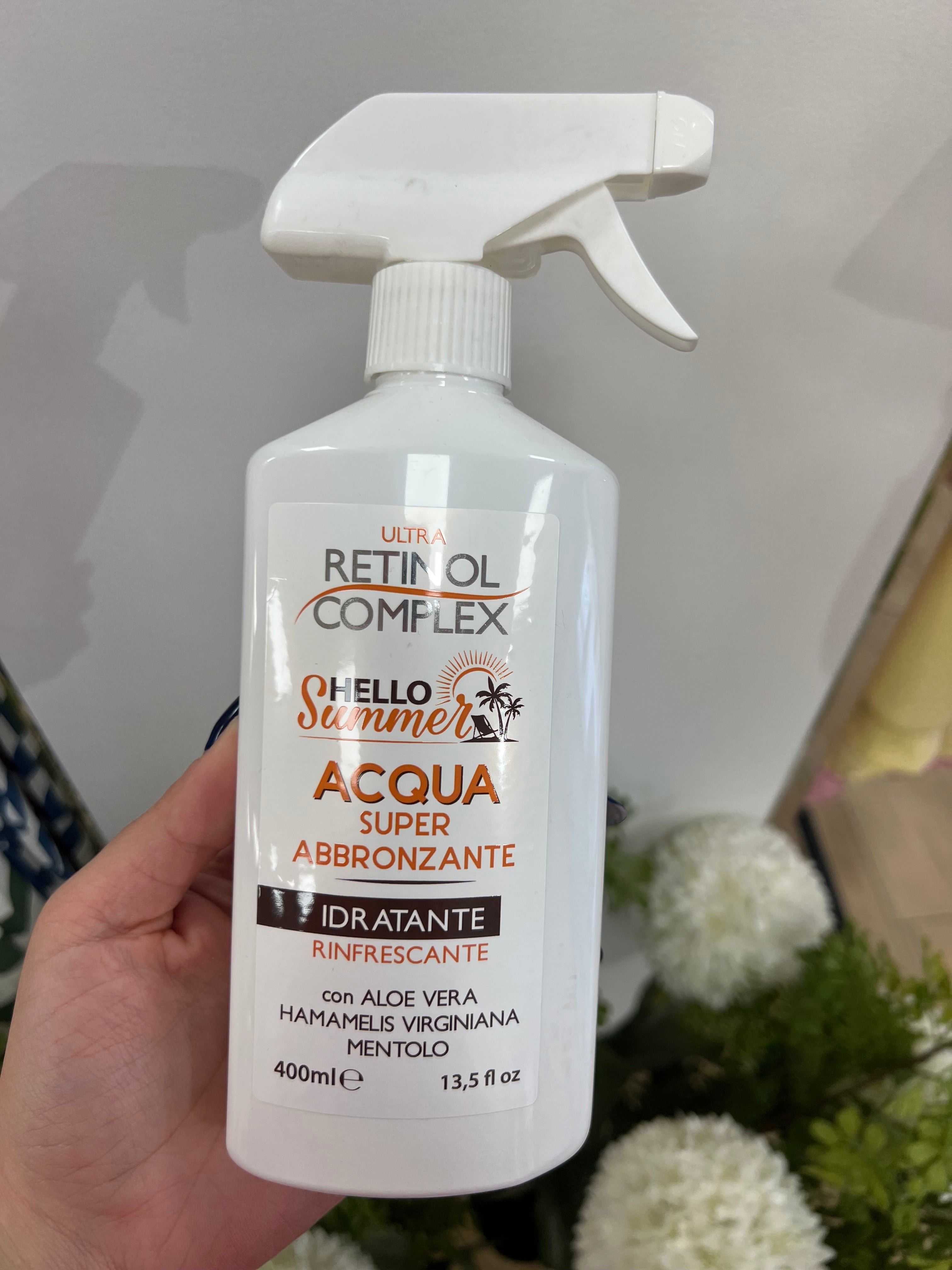 AGUA BRONCEADORA HELLO SUMMER ULTRA RETINOL COMPLEX