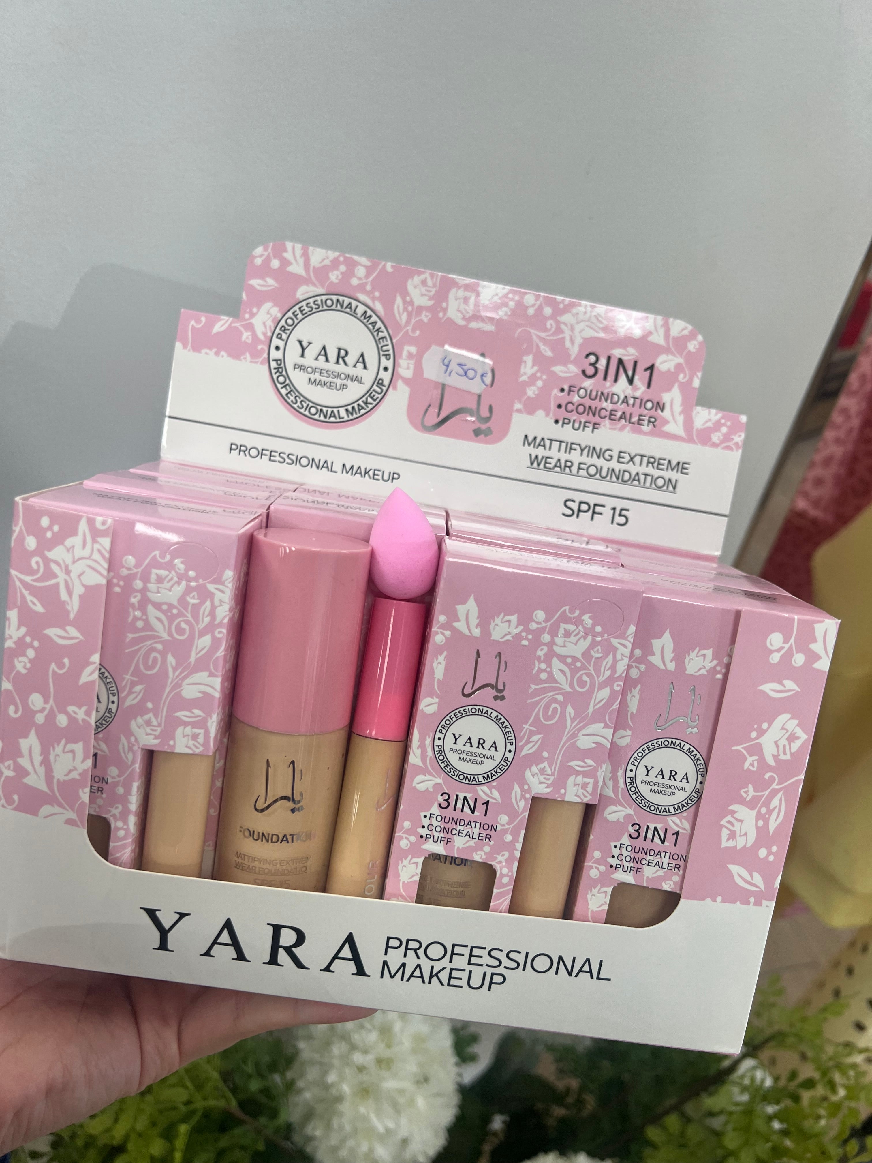 MAQUILLAJE, CORRECTOR Y PUFF