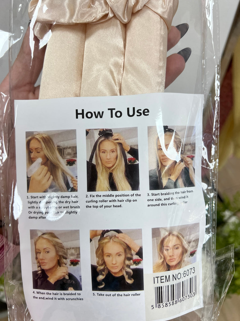 RIZADOR DE CABELLO SIN CALOR