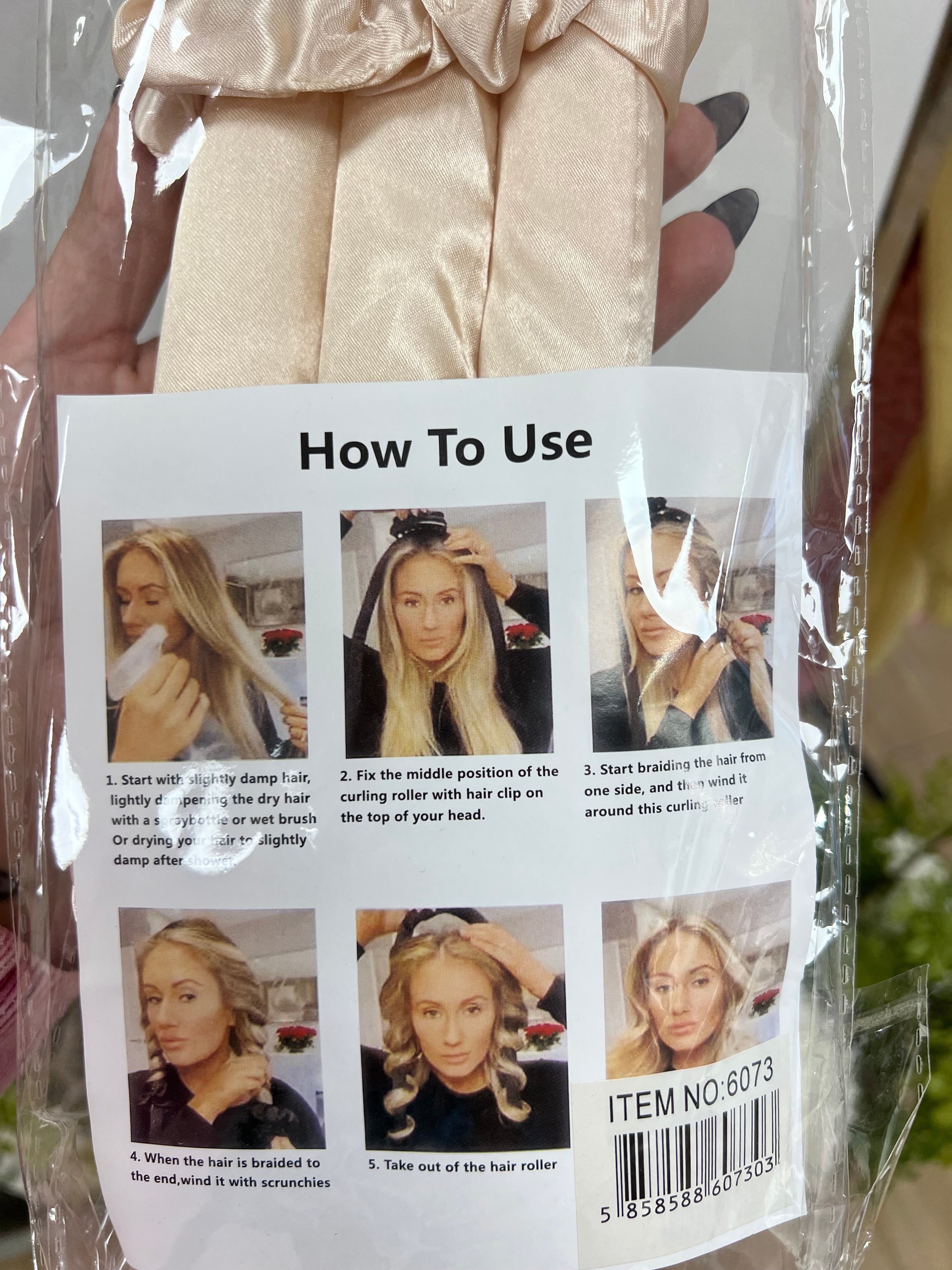RIZADOR DE CABELLO SIN CALOR