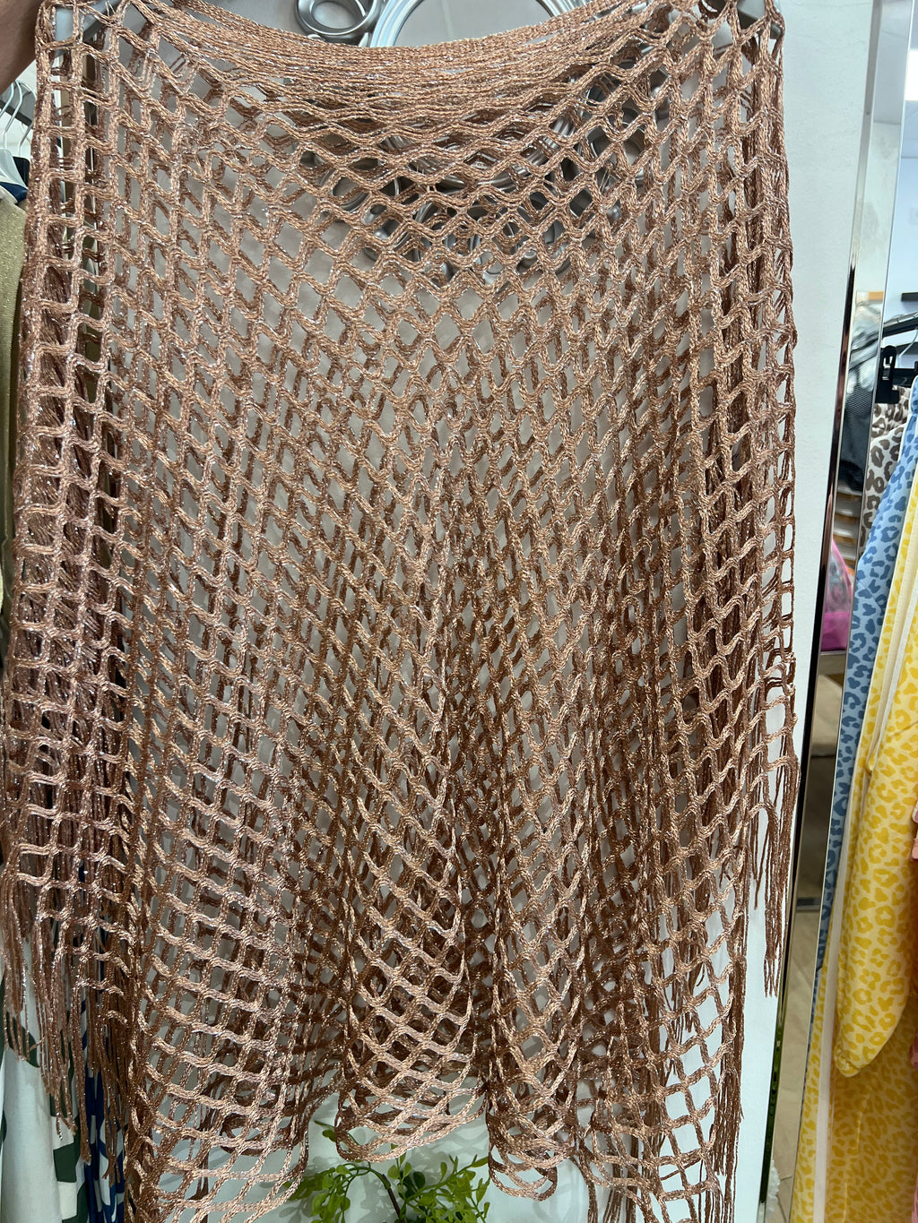 VESTIDO MALLA PARA PLAYA