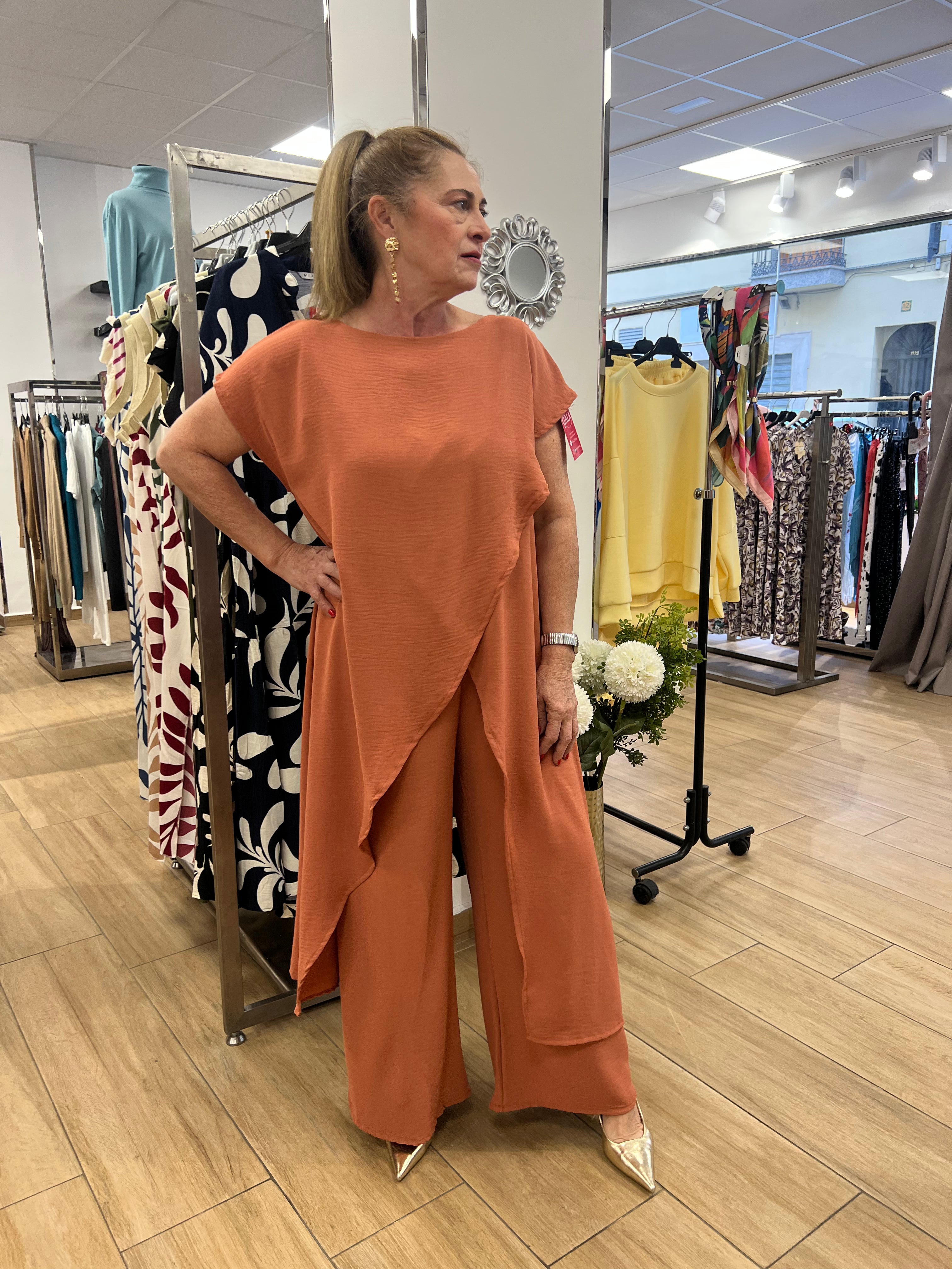 CONJUNTO FLUIDO TEJA