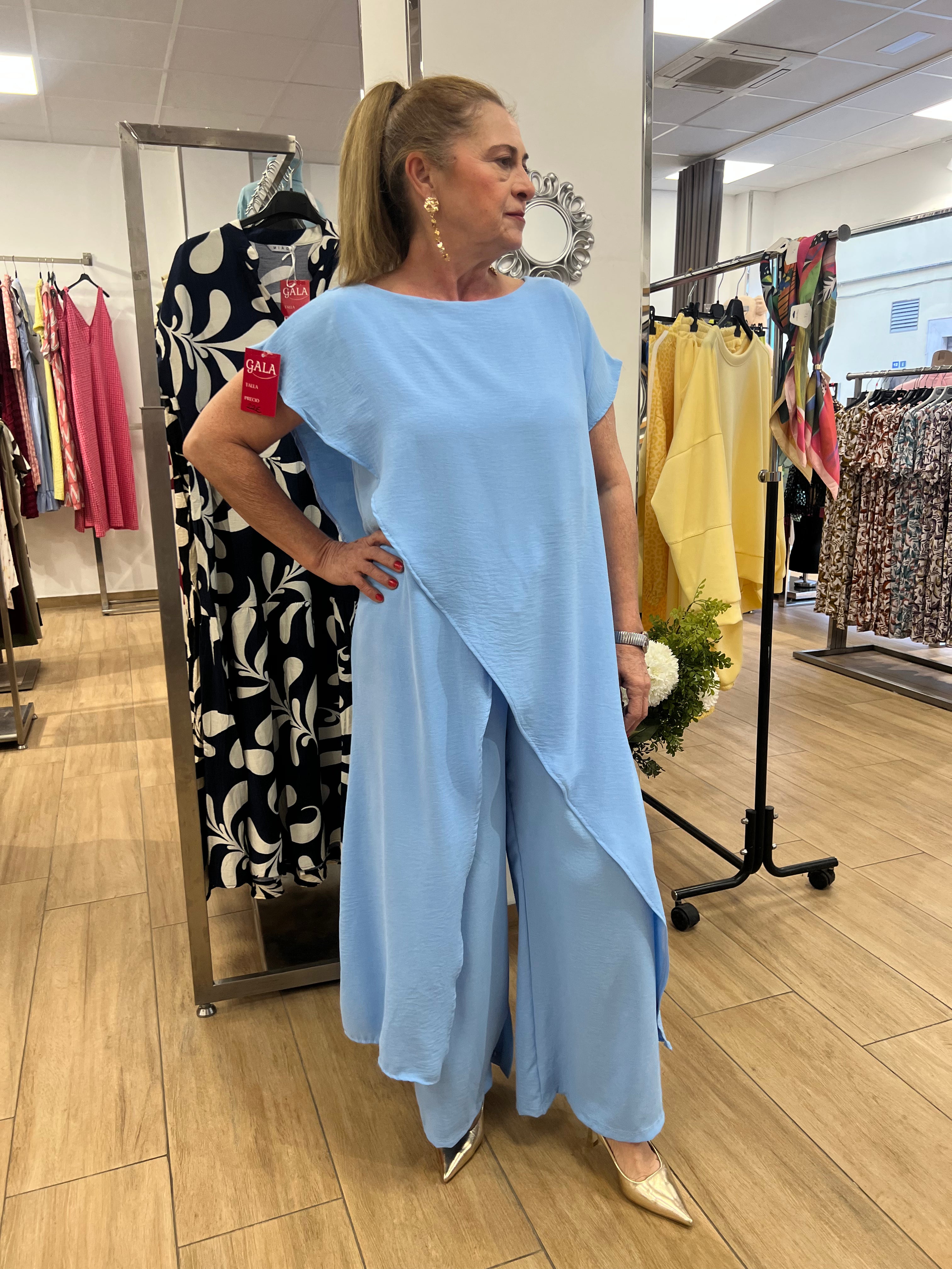 CONJUNTO FLUIDO CELESTE