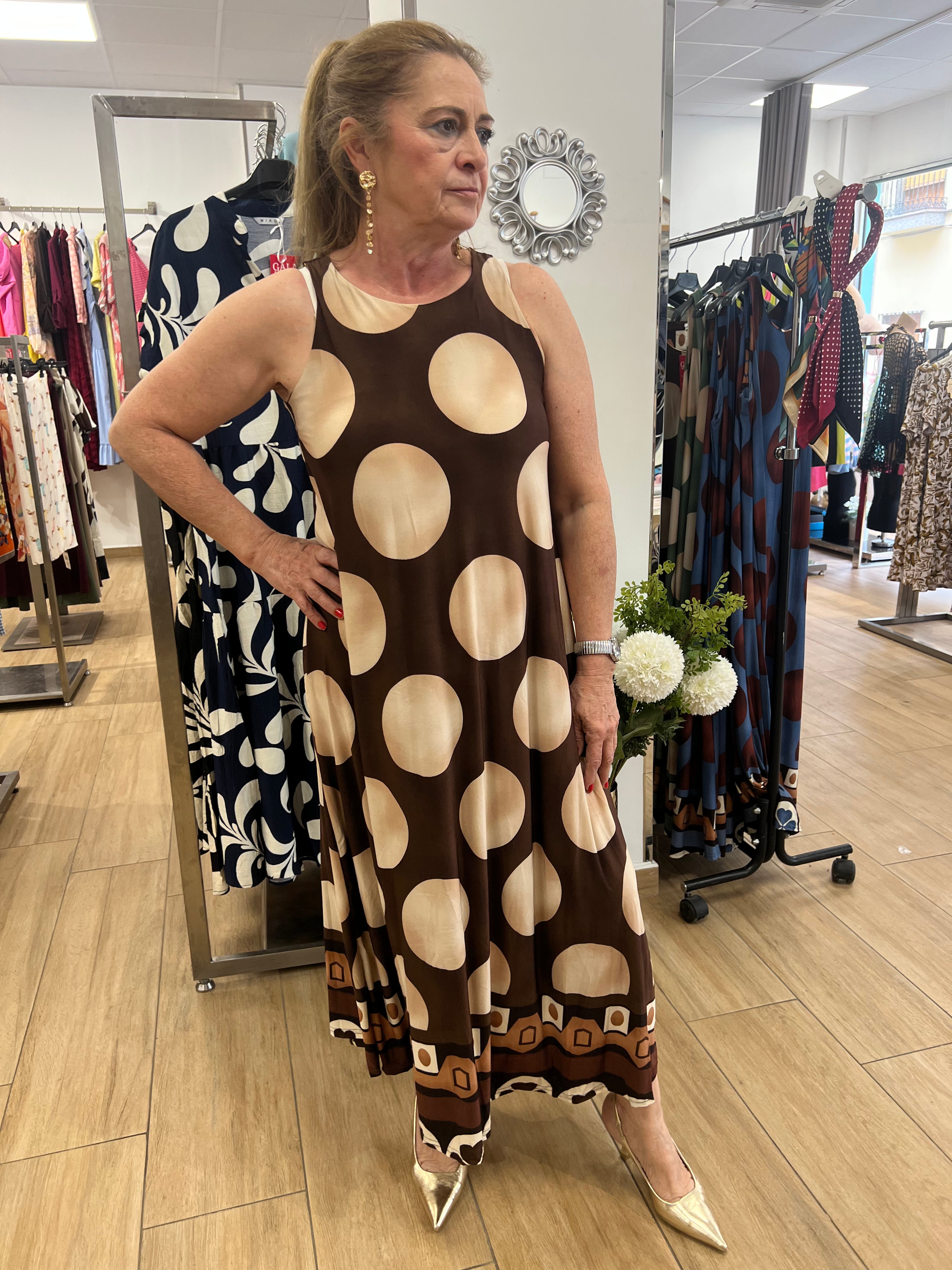 VESTIDO AURA CHOCOLATE