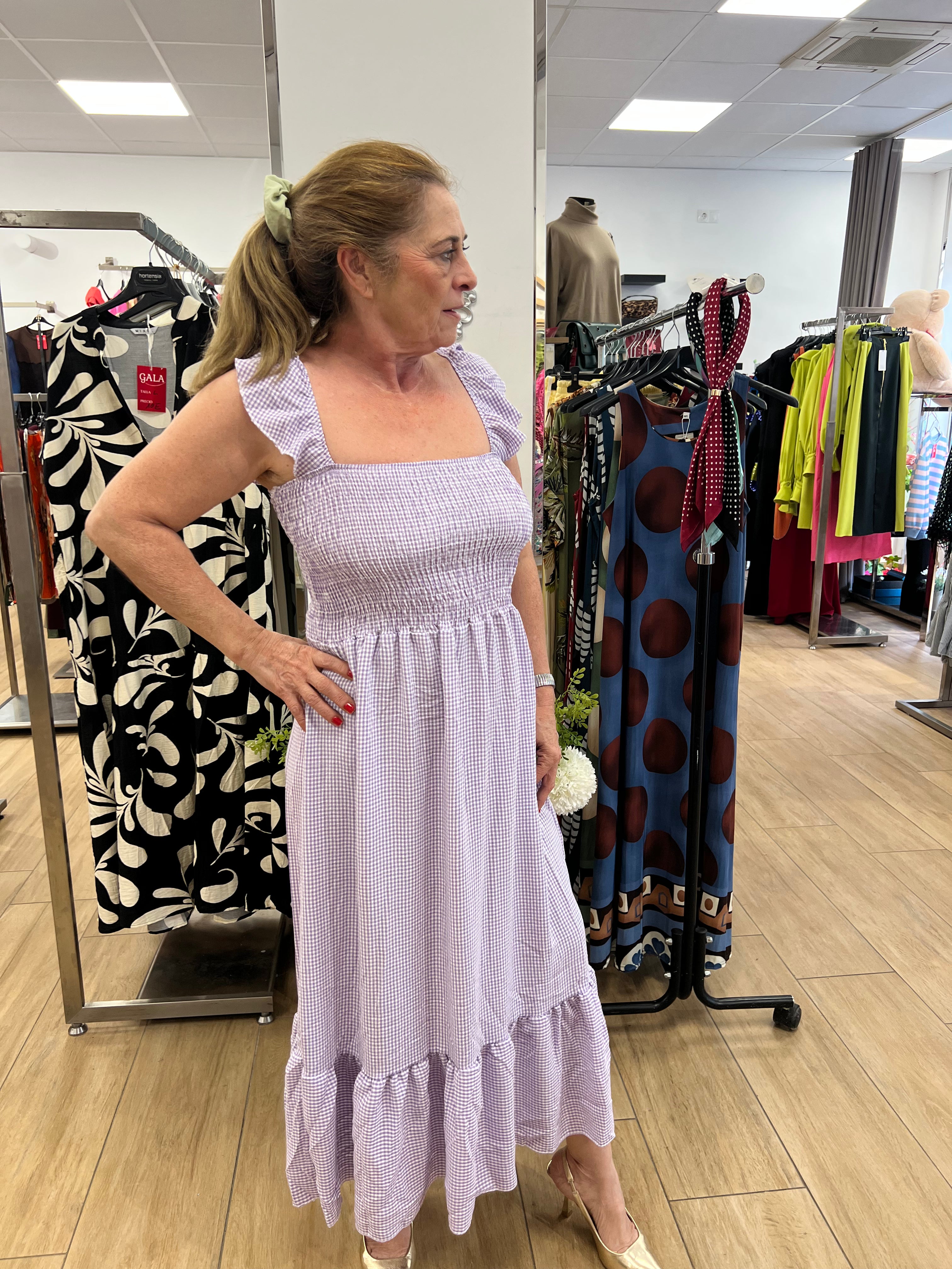 VESTIDO LOLA LILA
