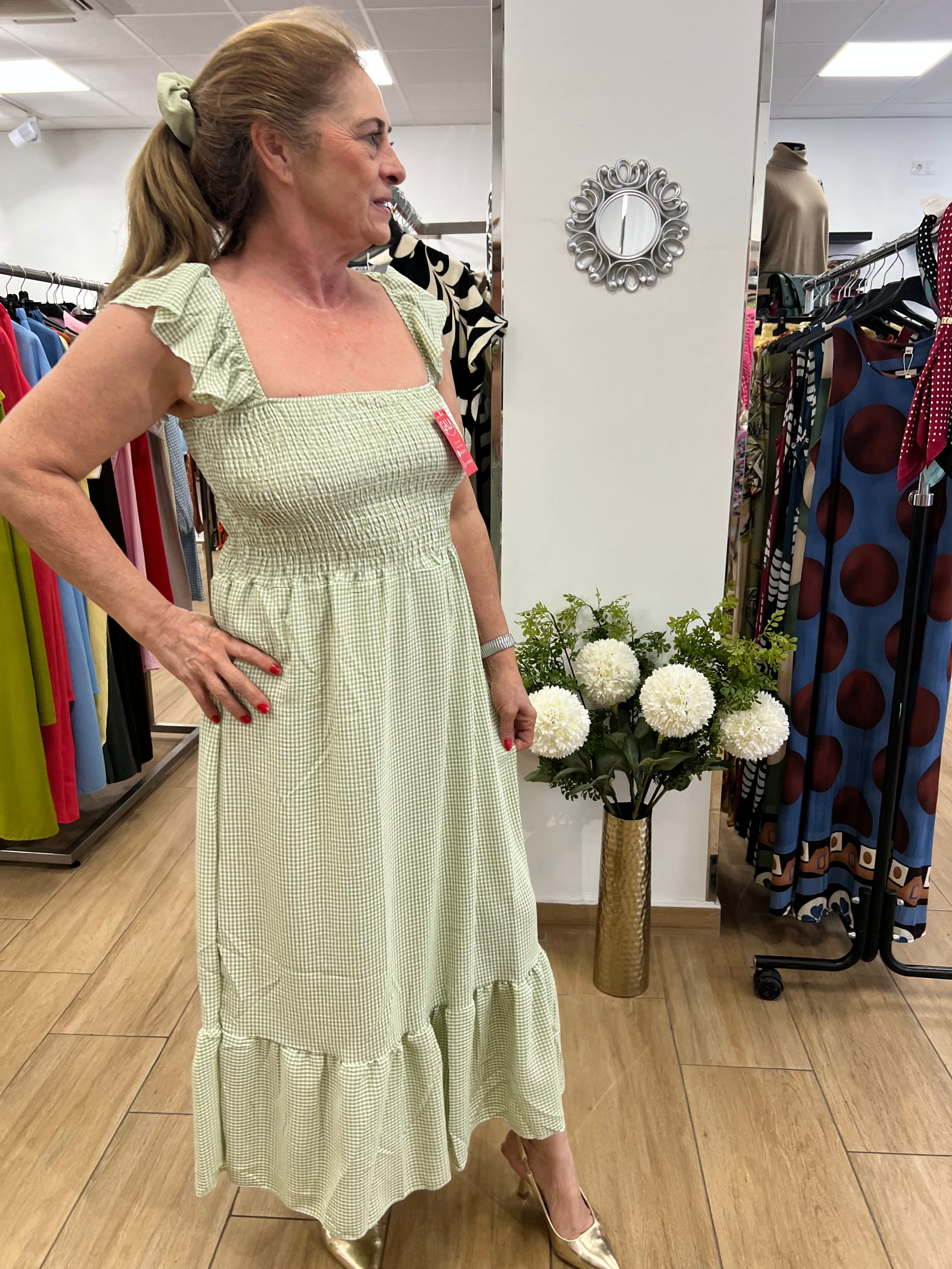 VESTIDO LOLA VERDE
