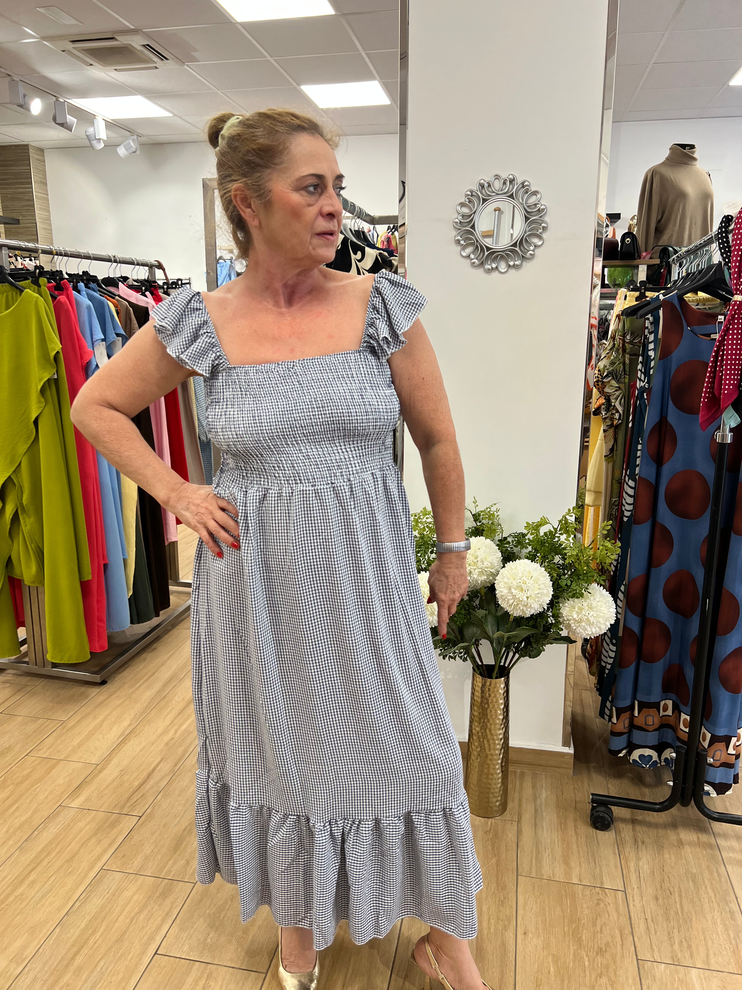 VESTIDO LOLA MARINO