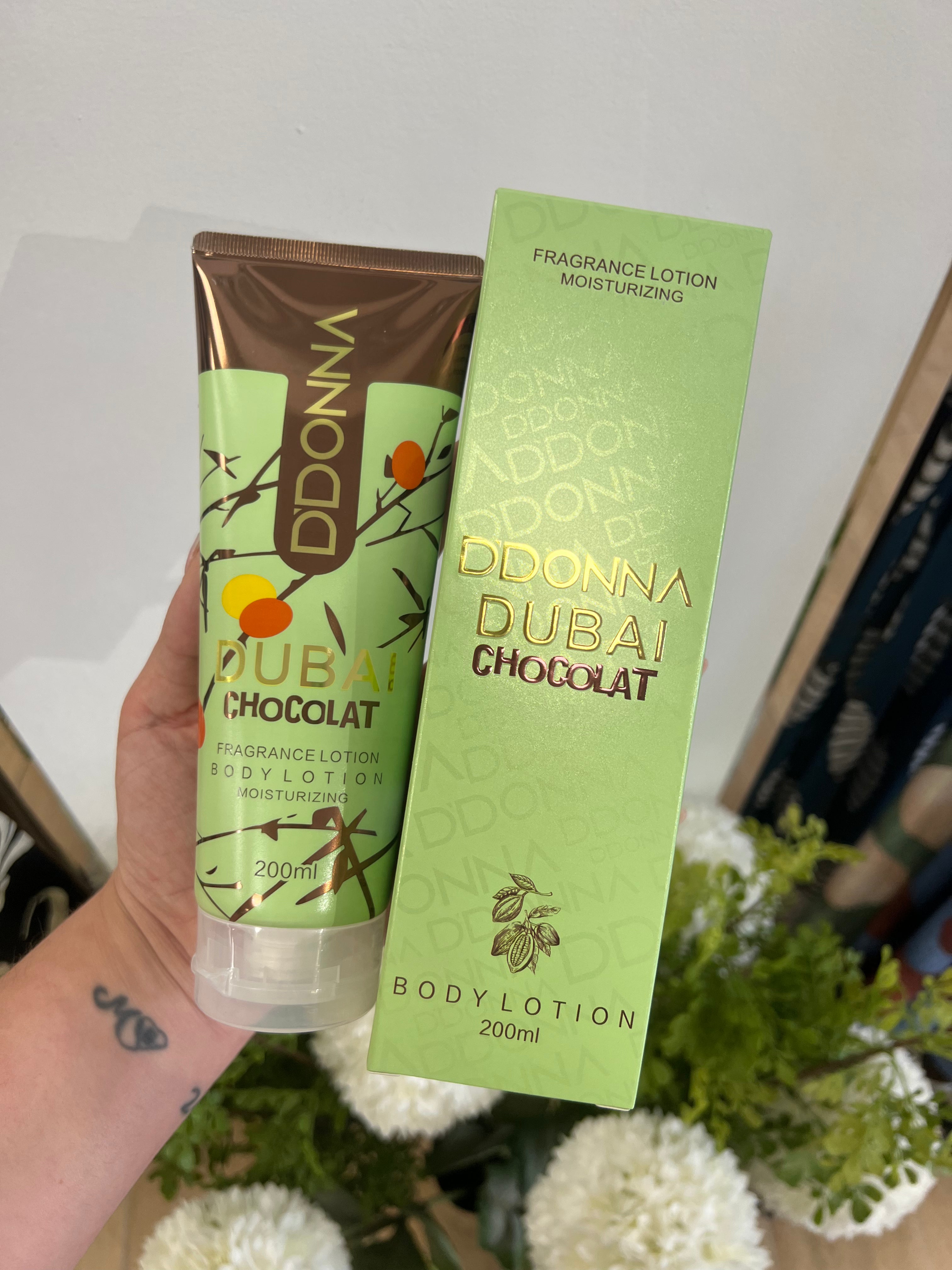CREMA CORPORAL CHOCOLATE DUBÁI