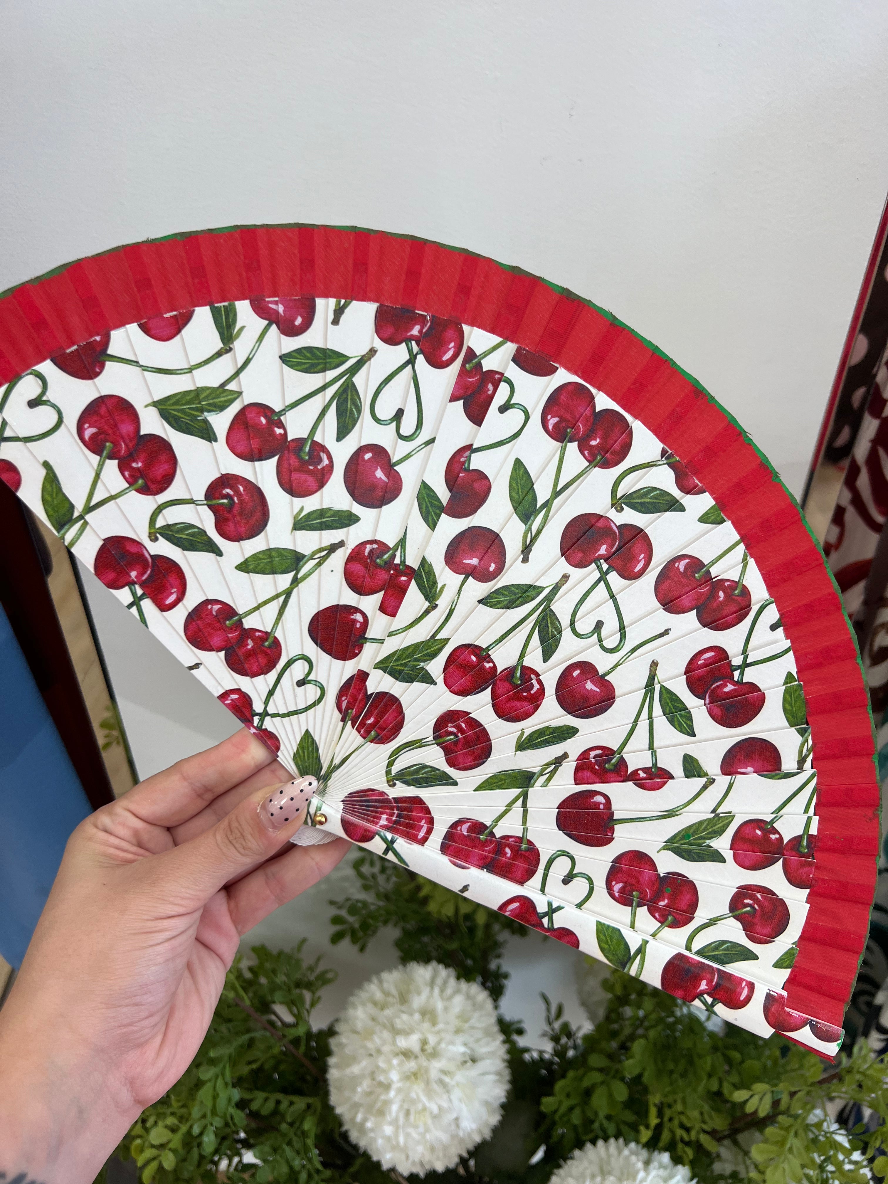 ABANICO CEREZA