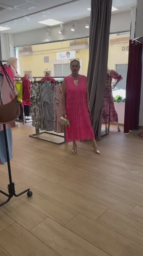 vestido rosas
